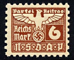 Nazi Party Dues "NSDAP"  6RM